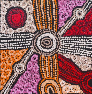 Minyma Marlilu Tjukurrpa by Clarise Tunkin