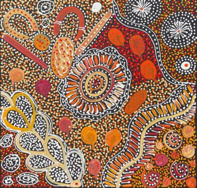 Bush Yam – My Country by Janet Golder Kngwarreye