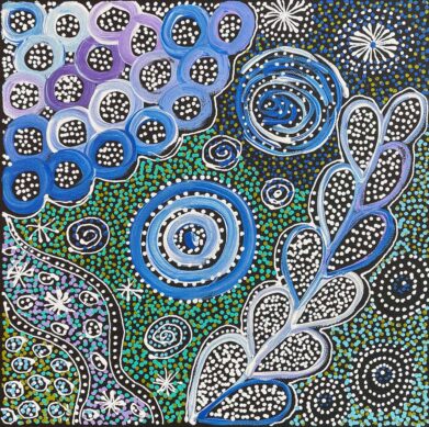 Bush Yam – My Country by Janet Golder Kngwarreye