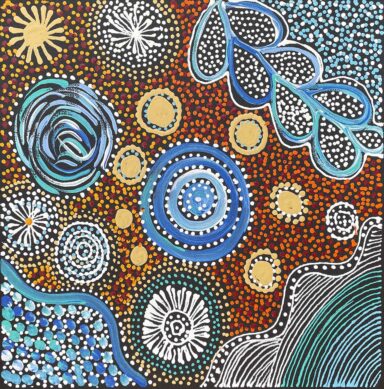 Bush Yam – My Country by Janet Golder Kngwarreye