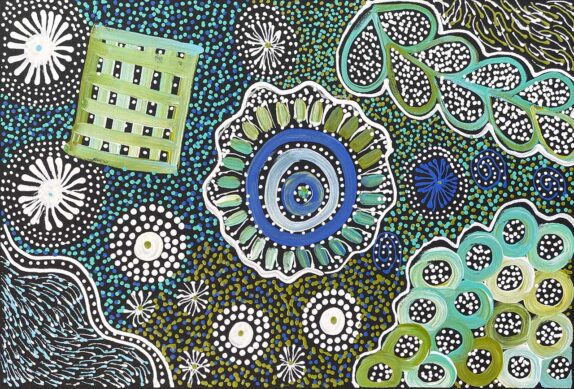 Bush Yam – My Country by Janet Golder Kngwarreye