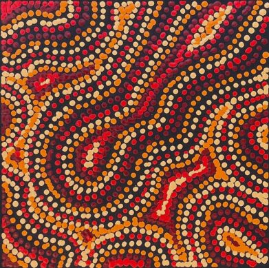 Seven Sisters Dreaming by Michelle Butler Nakamarra