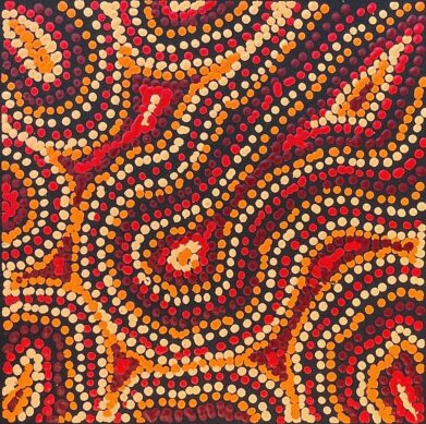 Seven Sisters Dreaming by Michelle Butler Nakamarra