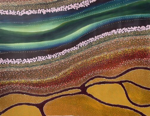 Gascoyne Riverbank and Wildflowers by Sonya Edney