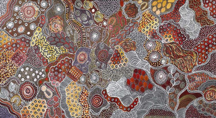 Bush Yam – My Country by Janet Golder Kngwarreye