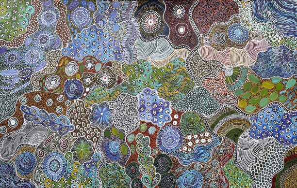Bush Yam – My Country by Janet Golder Kngwarreye
