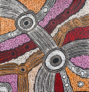 Minyma Marlilu Tjukurrpa by Clarise Tunkin