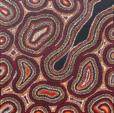 Seven Sisters Dreaming by Michelle Butler Nakamarra
