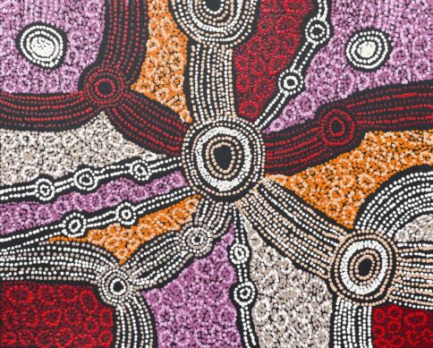 Minyma Marlilu Tjukurrpa by Clarise Tunkin