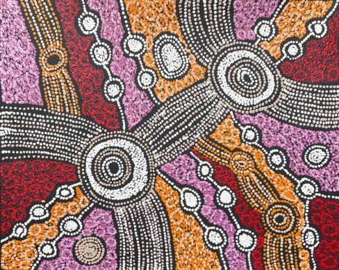 Minyma Marlilu Tjukurrpa by Clarise Tunkin
