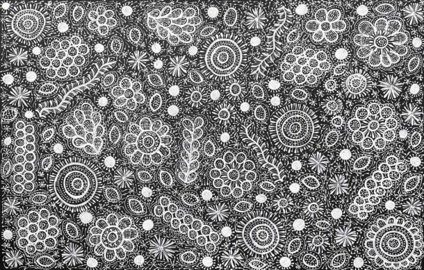 Bush Yam – My Country by Belinda Golder Kngwarreye