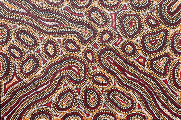 Seven Sisters Dreaming by Michelle Butler Nakamarra