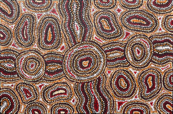 Seven Sisters Dreaming by Michelle Butler Nakamarra