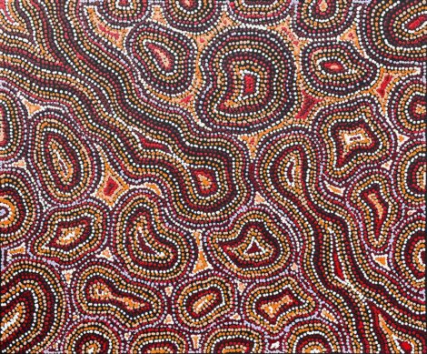 Seven Sisters Dreaming by Michelle Butler Nakamarra