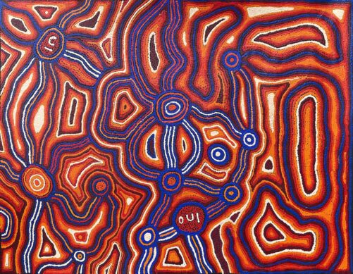 Kalaya Tjukurpa – Emu Dreaming by Kay Baker