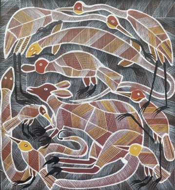 Dreamtime Spirits by Edward Blitner