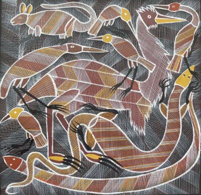 Dreamtime Spirits by Edward Blitner