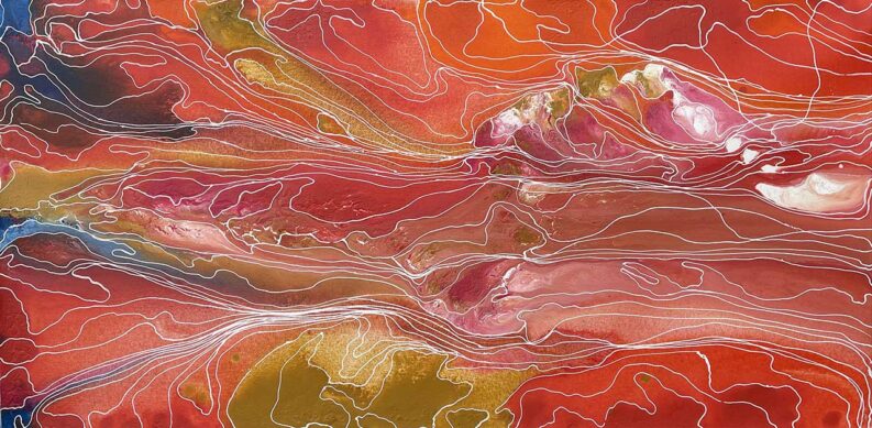 Pantu Salt Lakes by Janice Stanley