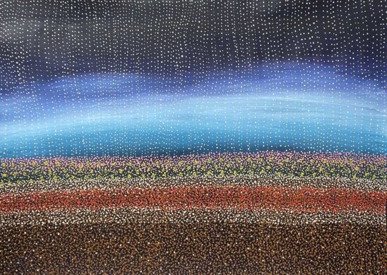 Storm over Wildflowers by Sonya Edney