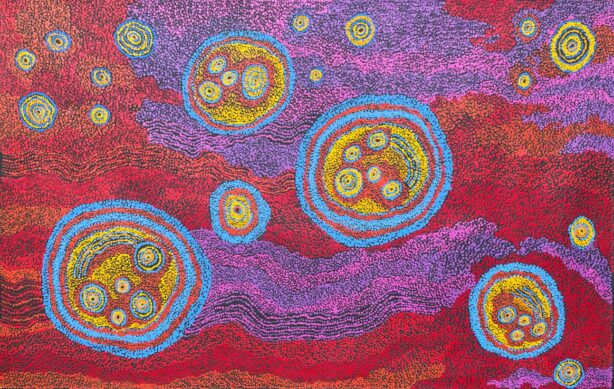 Seven Sisters by Tjungkara Ken