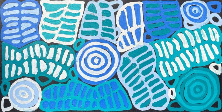 Awelye and Bush Melon by Dora Mbitjana