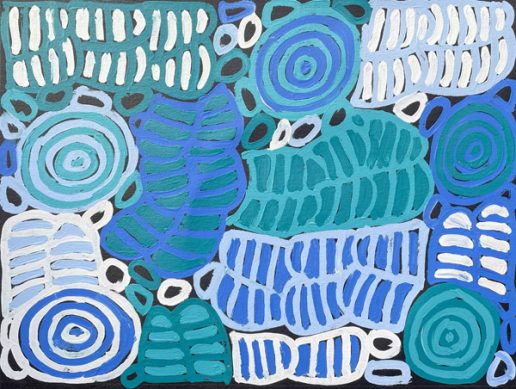 Awelye and Bush Melon by Dora Mbitjana