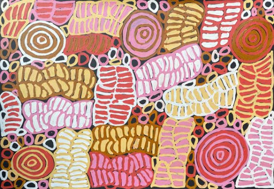 Awelye and Bush Melon by Dora Mbitjana