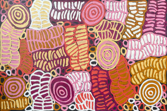 Awelye and Bush Melon by Dora Mbitjana