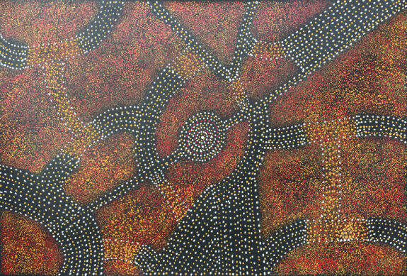 Hunting for Bush Tucker by Gracie Morton Pwerle
