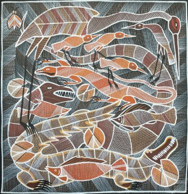 Dreamtime Spirits by Edward Blitner