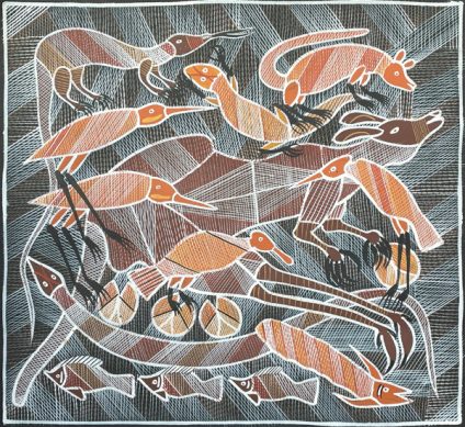 Dreamtime Spirits by Edward Blitner