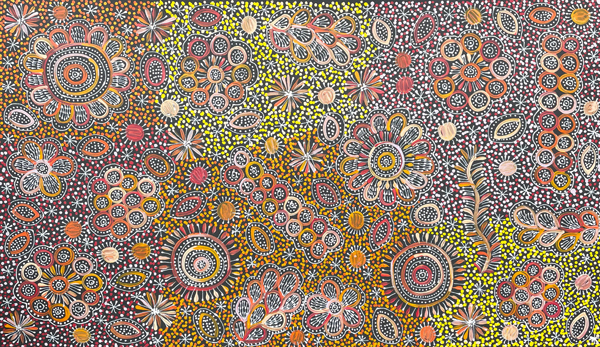 Bush Yam – My Country by Belinda Golder Kngwarreye