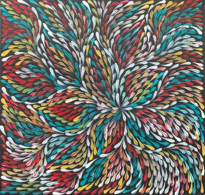 Bush Medicine Leaves by Roseanne Morton Petyarre