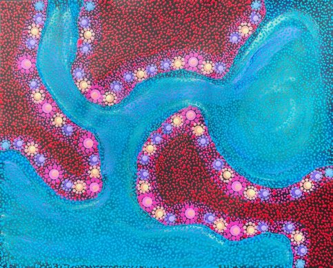 Kapi Piti Waterholes by Andrew Tjupurrula Highfold