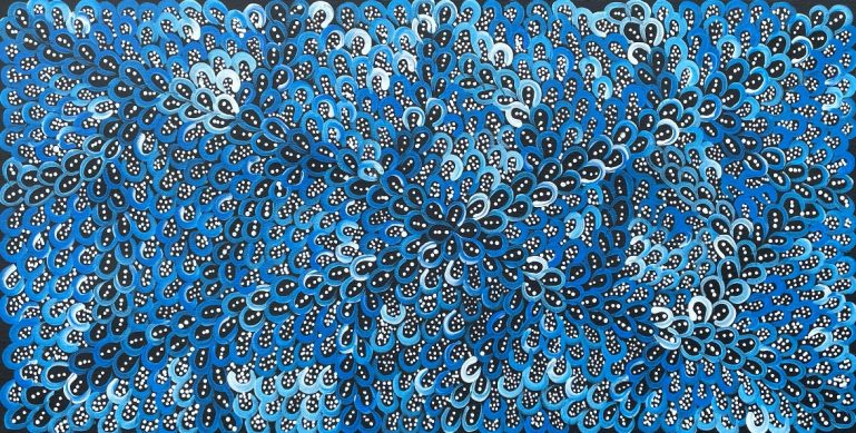 Yam Seed Dreaming by Naomi Price Pwerle