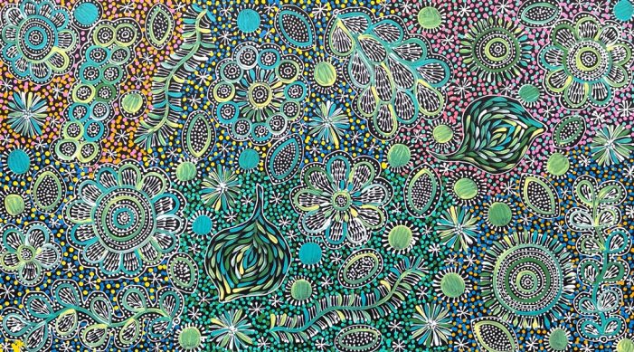 Bush Yam – My Country by Belinda Golder Kngwarreye