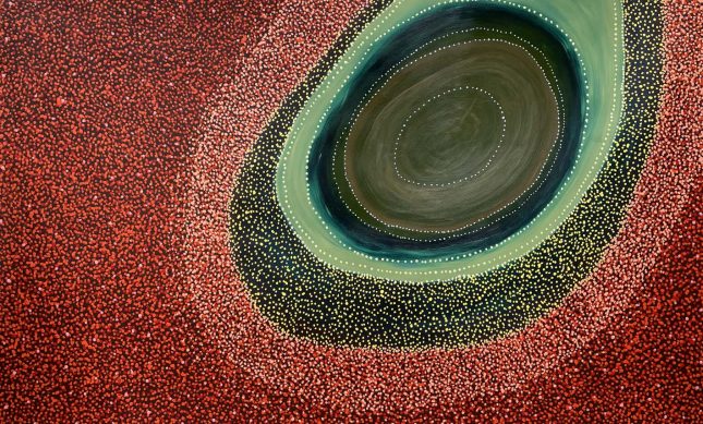 Waterhole and Wildflowers by Sonya Edney