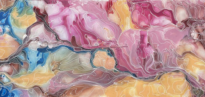 Pantu Salt Lakes by Janice Stanley