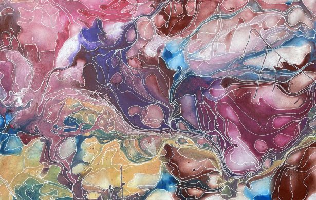 Pantu Salt Lakes by Janice Stanley