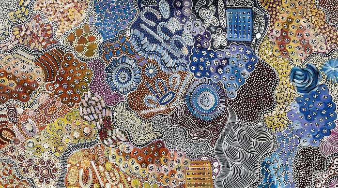 Bush Yam – My Country by Janet Golder Kngwarreye