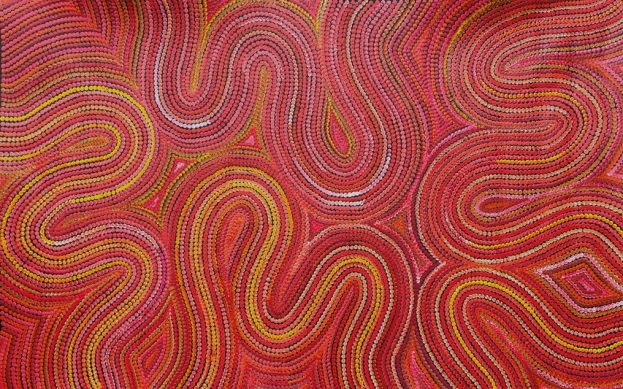 Tali Sand Dunes by Gwenda Nungarrayi Turner