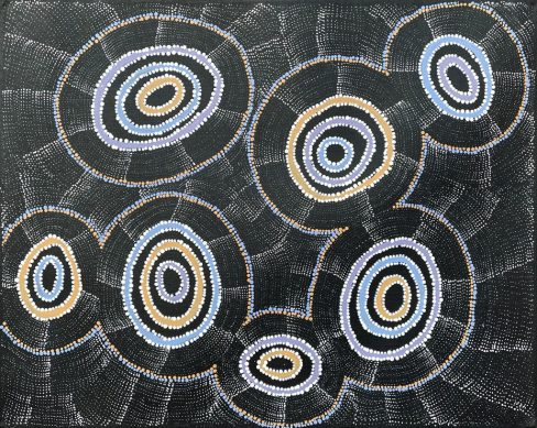 Wanakiji Jukurrpa – Bush Tomato Dreaming by Debbie Napaljarri Brown