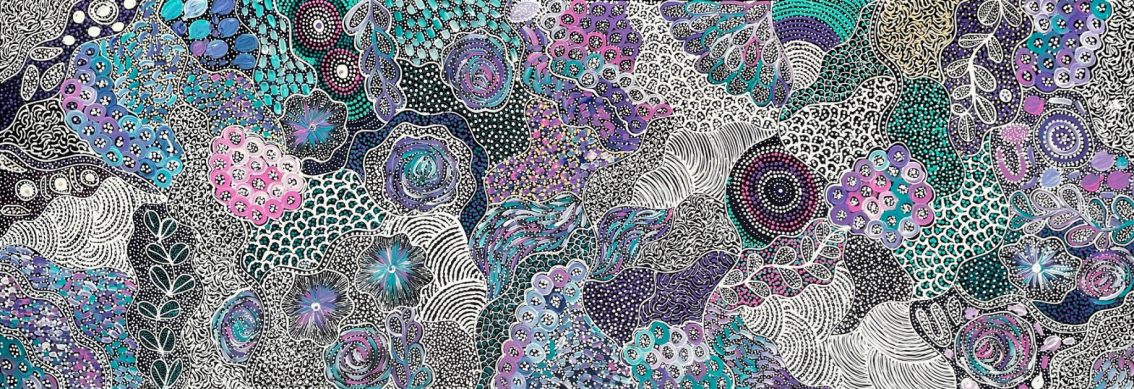 Bush Yam – My Country by Janet Golder Kngwarreye