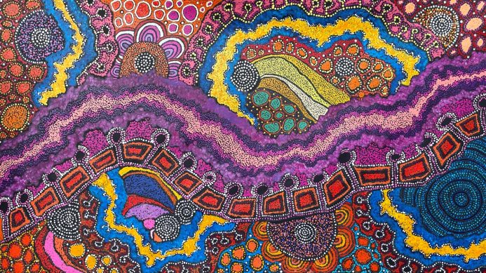 Aralya My Country by Damien and Yilpi Marks