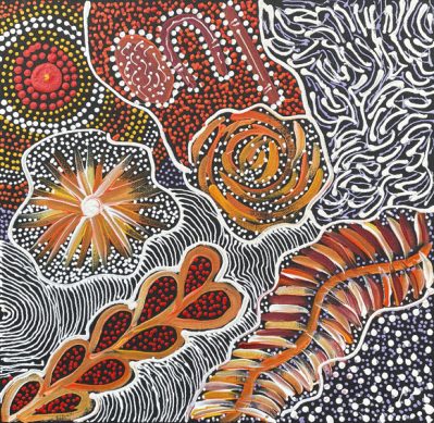 Bush Yam – My Country by Janet Golder Kngwarreye