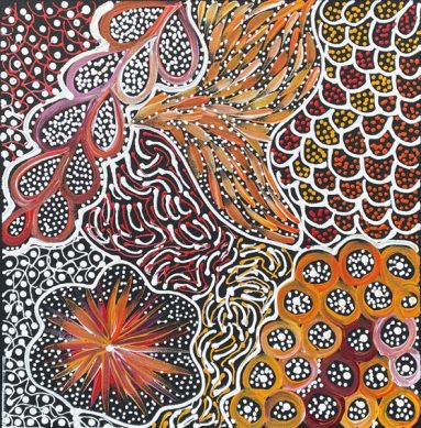 Bush Yam – My Country by Janet Golder Kngwarreye