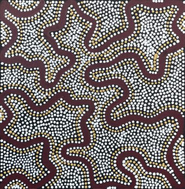 Water Dreaming by Kellyanne Nungarrayi Gibson