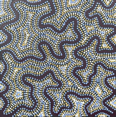 Water Dreaming by Kellyanne Nungarrayi Gibson
