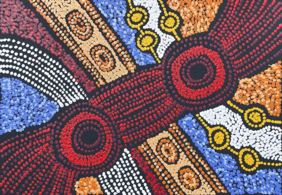 Minyma Marlilu Tjukurrpa by Clarise Tunkin