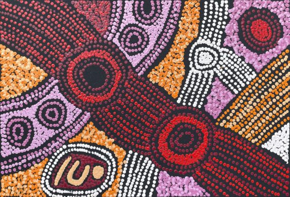 Minyma Marlilu Tjukurrpa by Clarise Tunkin